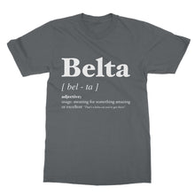 Load image into Gallery viewer, Belta Geordie Dialect - Softstyle T-Shirt