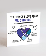 Load image into Gallery viewer, Aboot Me Grandad - Greetings Card