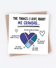 Load image into Gallery viewer, Aboot Me Grandad - Greetings Card