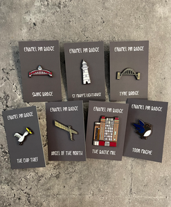 The Chip Thief - Enamel Pin Badge
