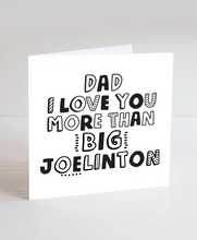 Load image into Gallery viewer, Big Joelinton - Greetings Card