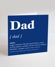 Load image into Gallery viewer, Dad Dialect - Greetings Card
