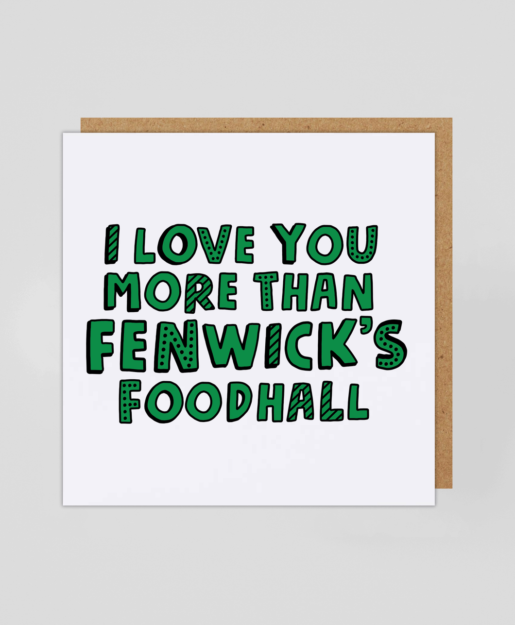 Fenwick's Foodhall - Greetings Card