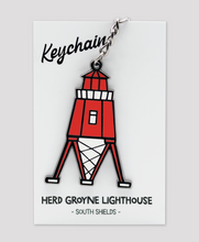 Load image into Gallery viewer, Herd Groyne Lighthouse - Keyring