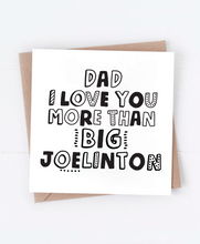 Load image into Gallery viewer, Big Joelinton - Greetings Card