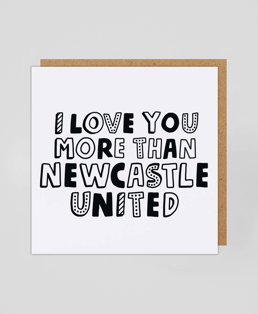 Newcastle United - Greetings Card