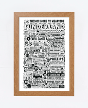 Load image into Gallery viewer, 40 Things Home To Sunderland - Poster Print