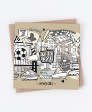 Load image into Gallery viewer, Newcastle - Greetings Card