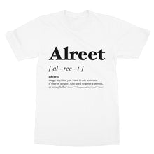 Load image into Gallery viewer, Alreet Geordie Dialect - Softstyle T-Shirt