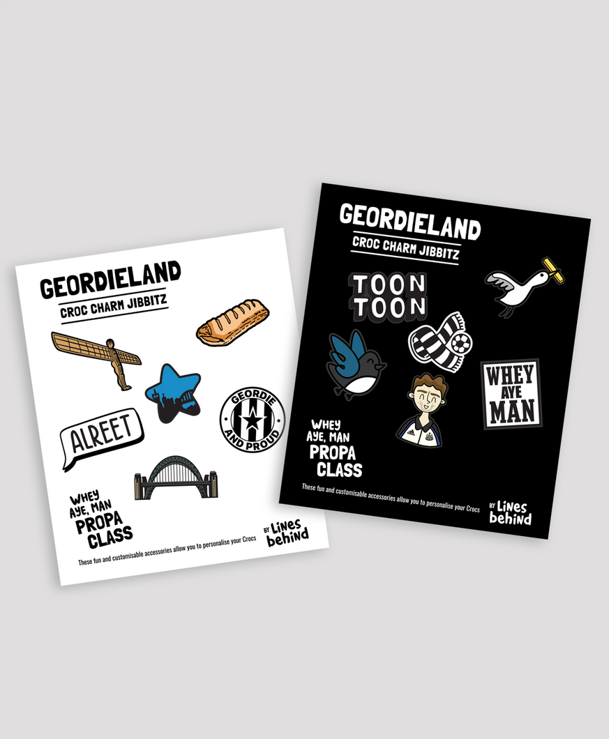 Geordieland - Croc Charm Jibbitz™