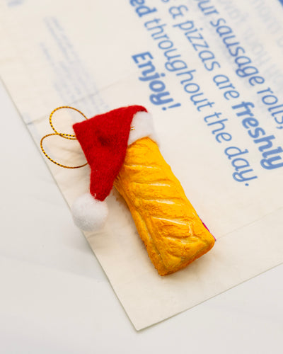 Sausage Roll - Christmas Bauble