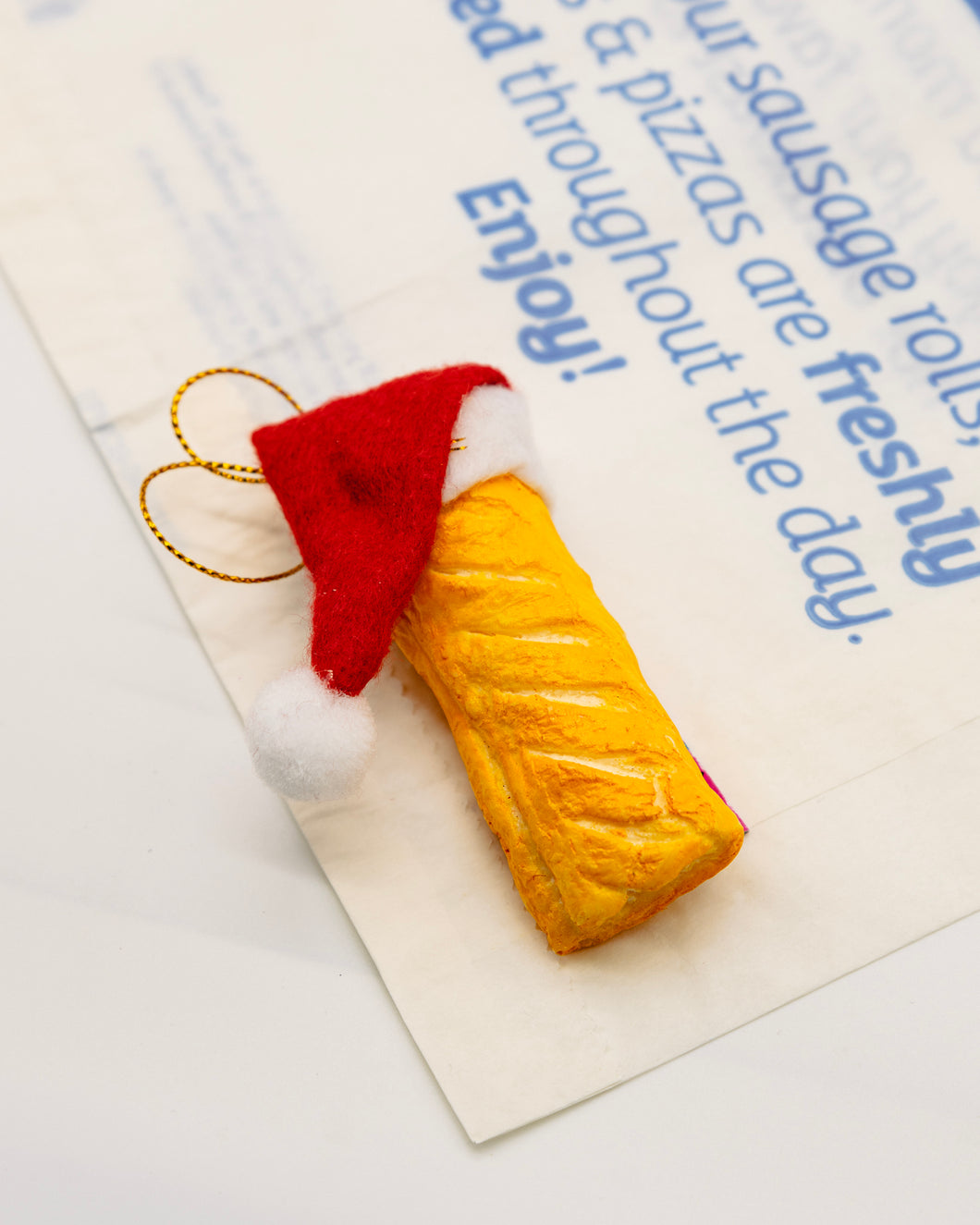 Sausage Roll - Christmas Bauble