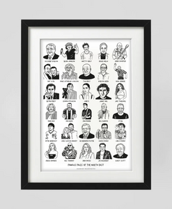 Famous Faces - Print