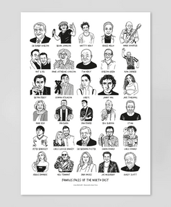 Famous Faces - Print