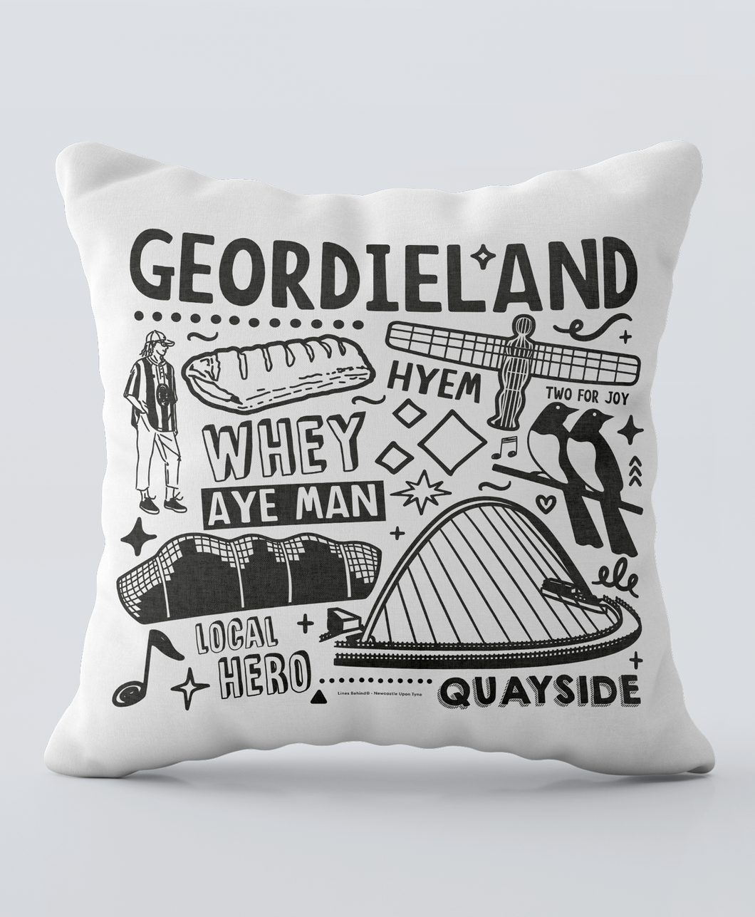 Geordieland #1 - Cushion
