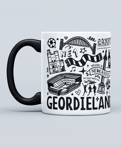 Geordieland - Mug