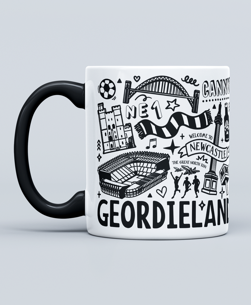 Geordieland - Mug