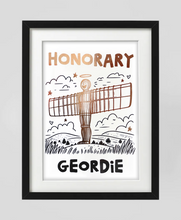 Load image into Gallery viewer, Honorary Geordie - Foil Print