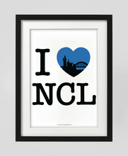Load image into Gallery viewer, I ♥ NCL - Print