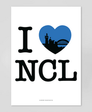 Load image into Gallery viewer, I ♥ NCL - Print