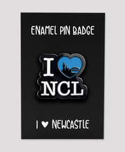 Load image into Gallery viewer, I ♥ NCL - Enamel Pin Badge