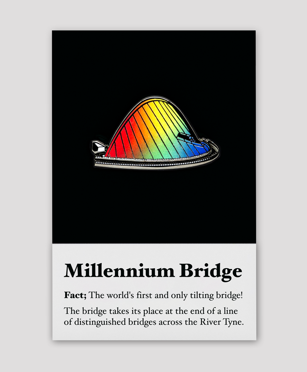 Millennium Bridge - Enamel Pin Badge