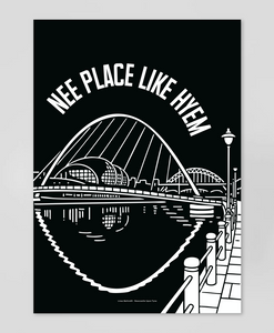 Nee Place Like Hyem - Print