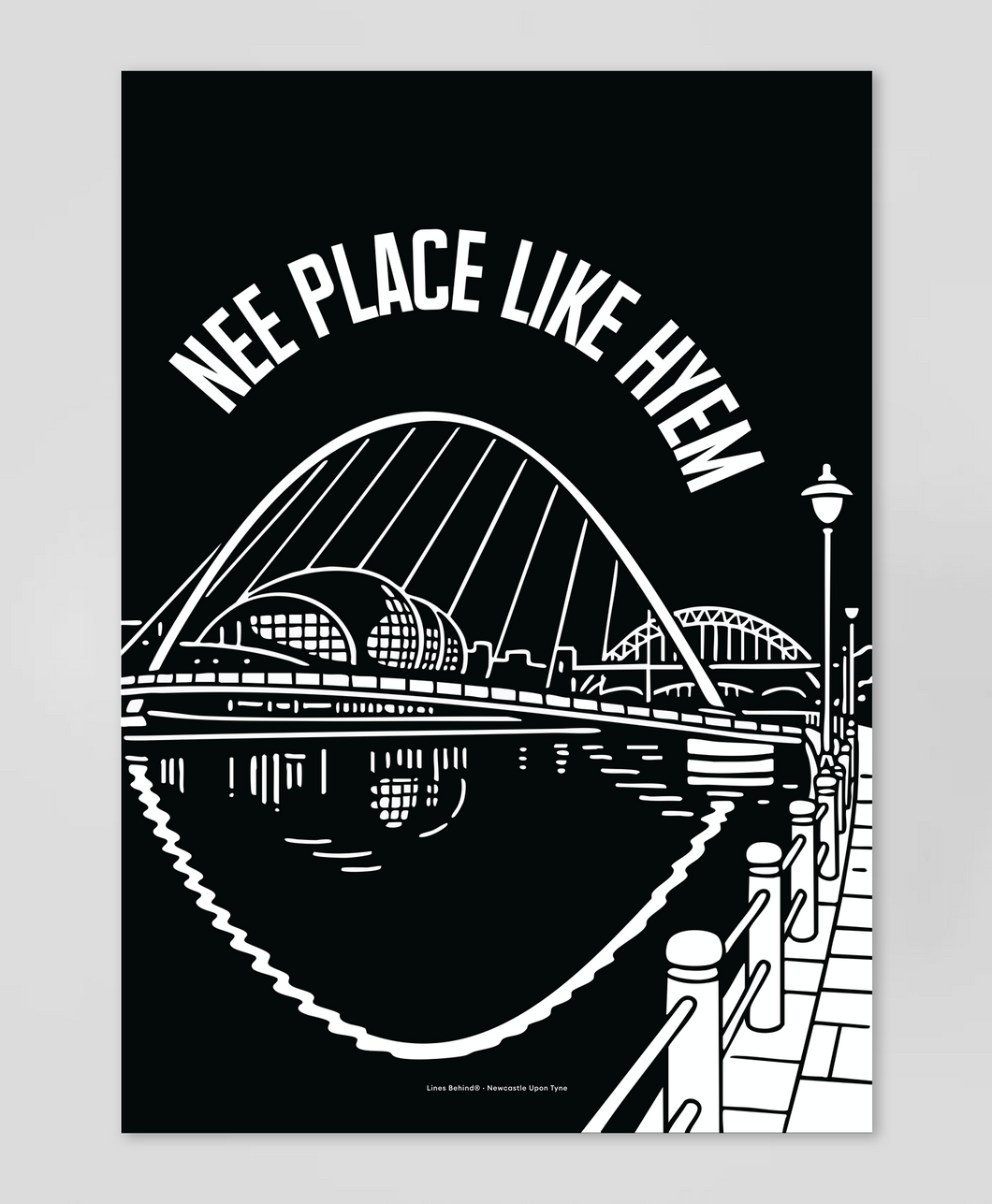 Nee Place Like Hyem - Print