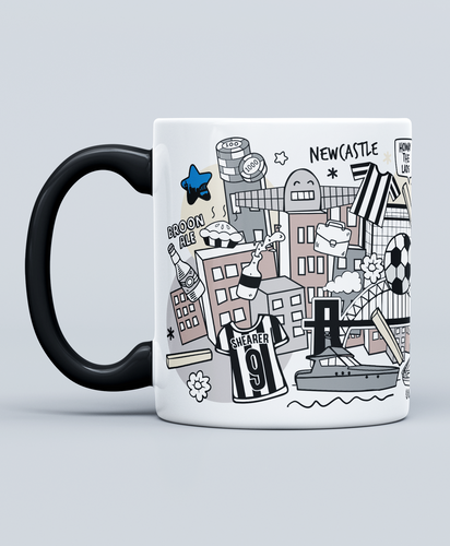 Newcastle upon Tyne Location - Mug