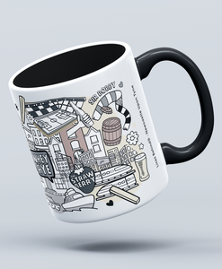 Newcastle upon Tyne Location - Mug