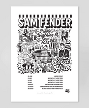 Load image into Gallery viewer, Sam Fender (People Watching Tour 2025) - Print