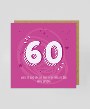 Load image into Gallery viewer, 60th - Greetings Card