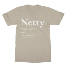 Load image into Gallery viewer, Netty Geordie Dialect - Softstyle T-Shirt