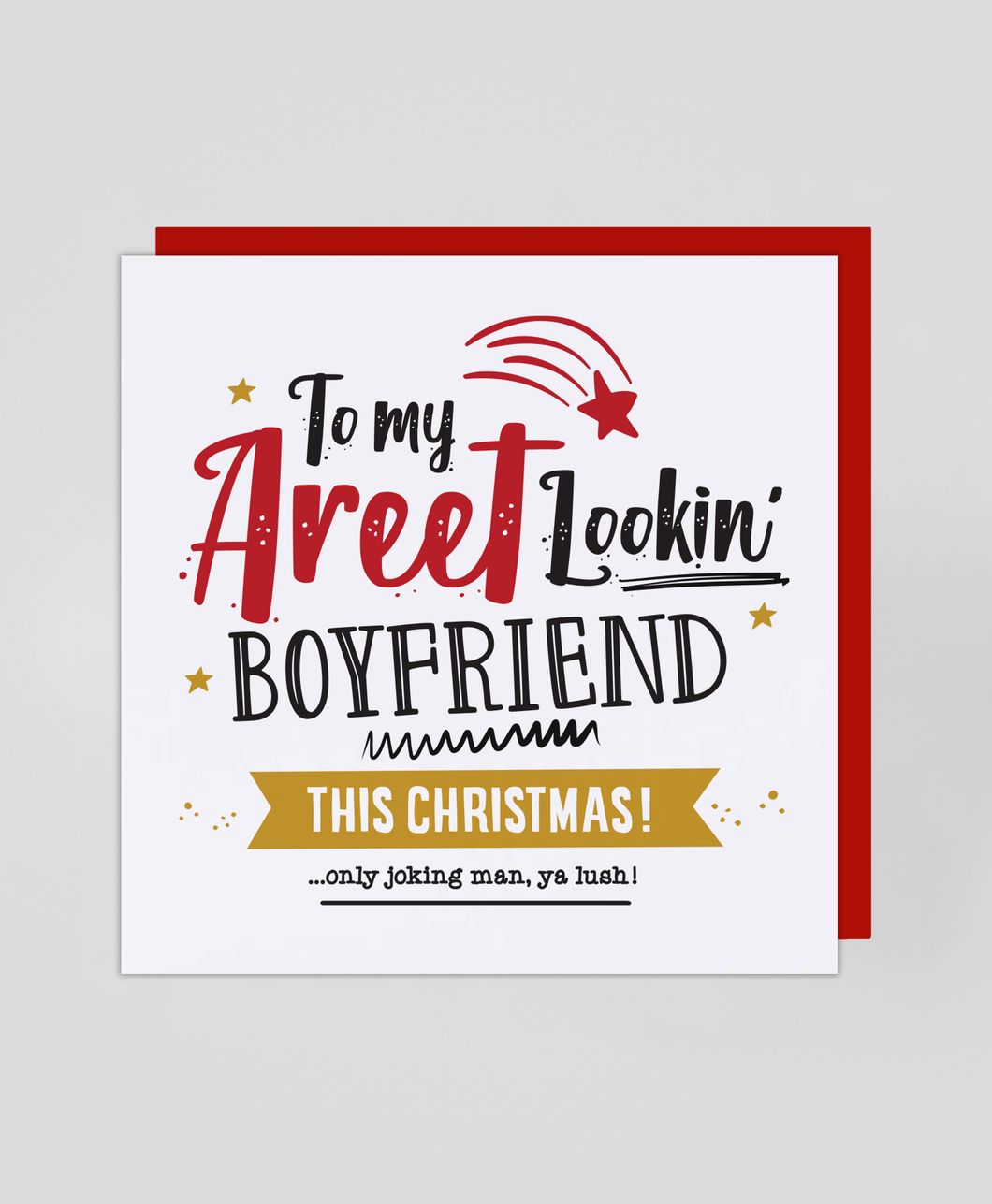 Areet Boyfriend - Christmas Card