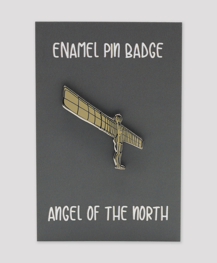Angel Of The North - Enamel Pin Badge