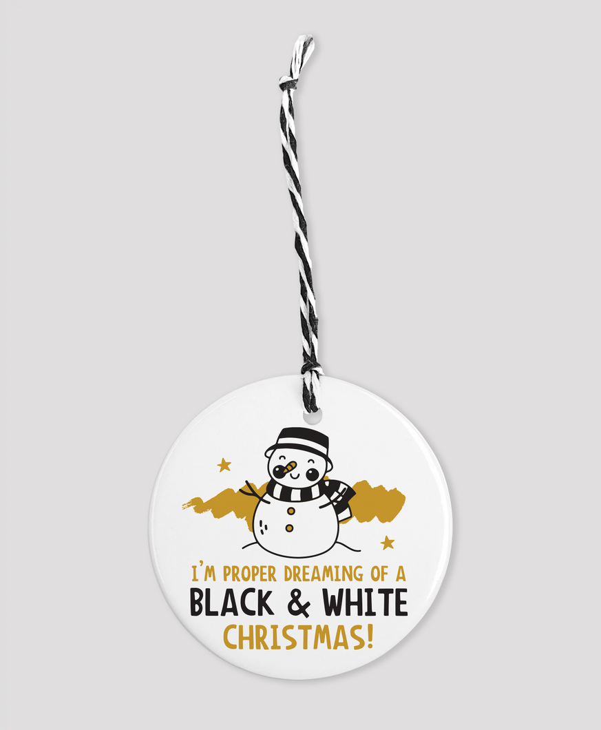 Black & White Christmas - Bauble