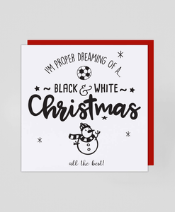 Black & White - Christmas Card