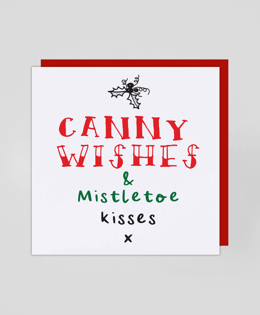 Canny Wishes - Christmas Card
