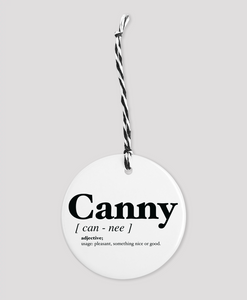 Canny - Geordie Dialect Bauble