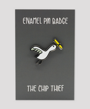 Load image into Gallery viewer, The Chip Thief - Enamel Pin Badge