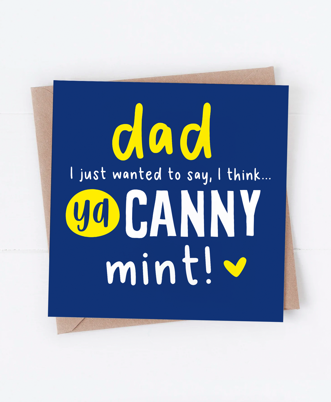 Dad Canny Mint - Greetings Card