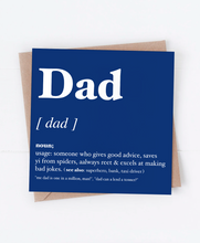 Load image into Gallery viewer, Dad Dialect - Greetings Card