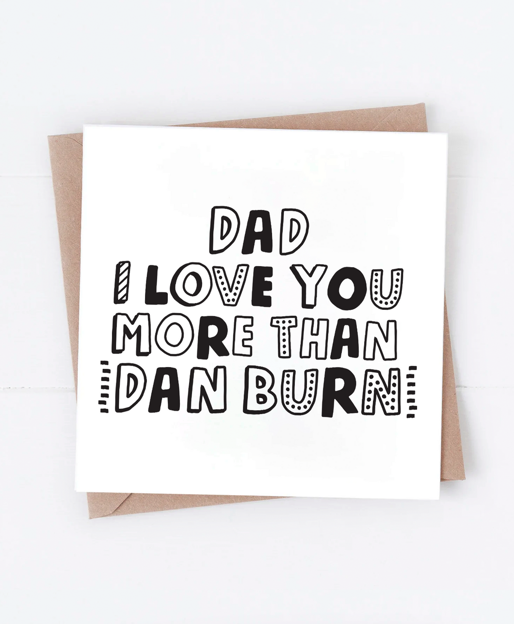 Dan Burn - Greetings Card