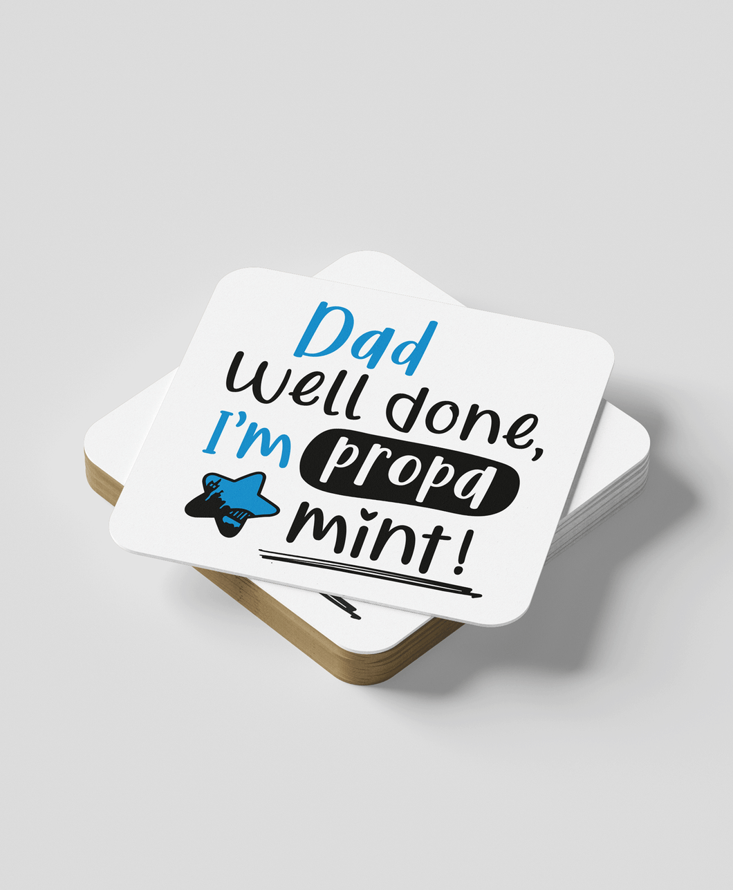 Dad Propa Mint - Coaster