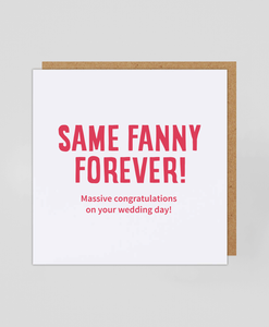 Fanny Forever - Greetings Card