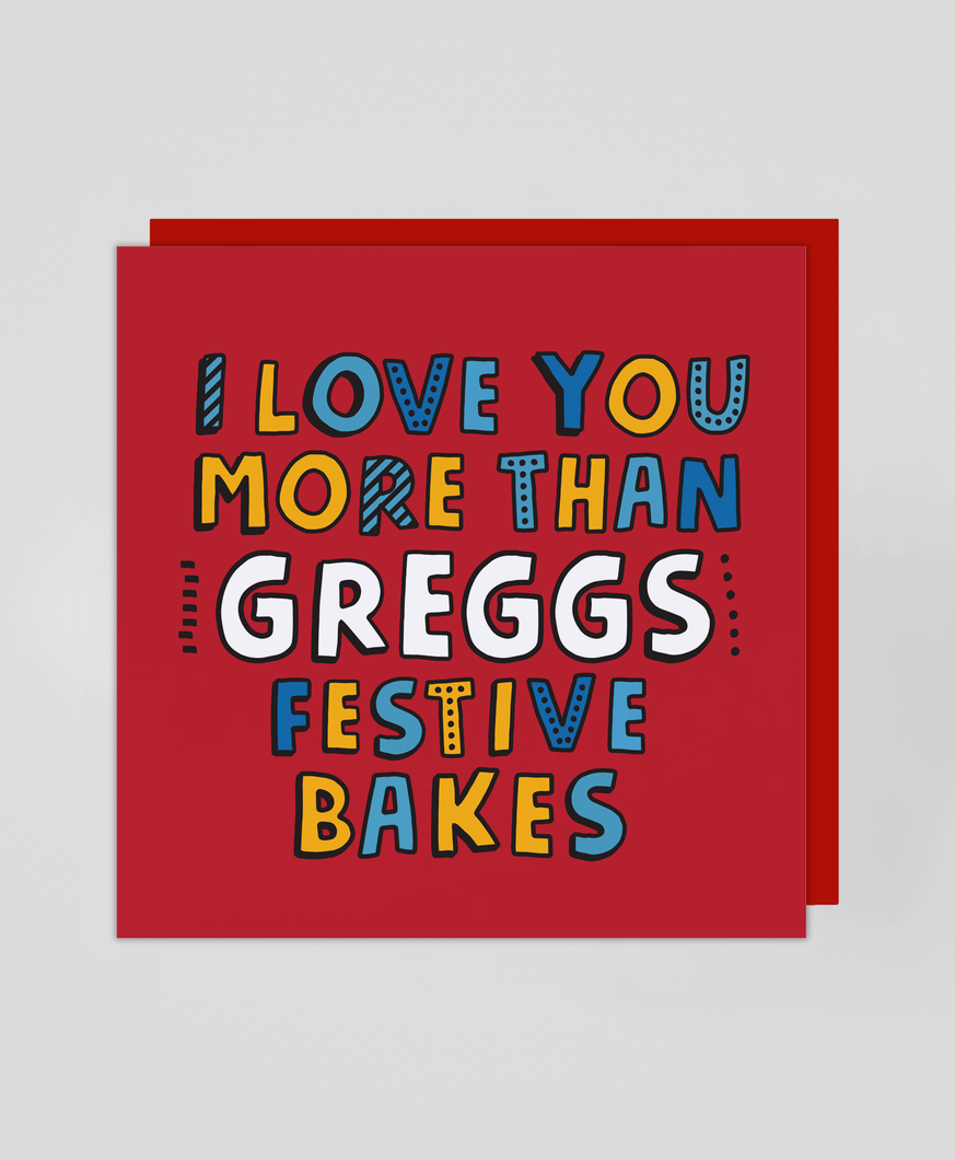 Festive Bake - Christmas Card
