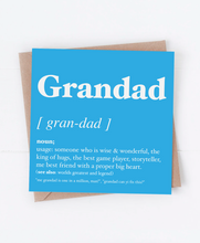 Load image into Gallery viewer, Grandad Dialect - Greetings Card