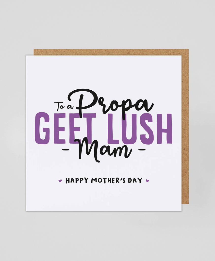 Geet Lush Mam - Greetings Card