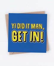 Load image into Gallery viewer, Official &quot;Yi Did It Man!&quot; Great North Run® - Greetings Card