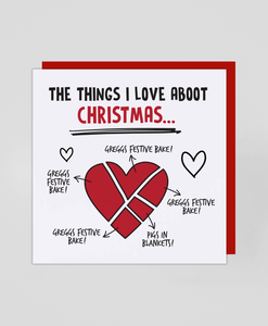 I Love Aboot Christmas - Christmas Card